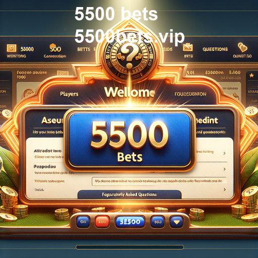 Explorando a Categoria de Perguntas Frequentes em 5500 Bets