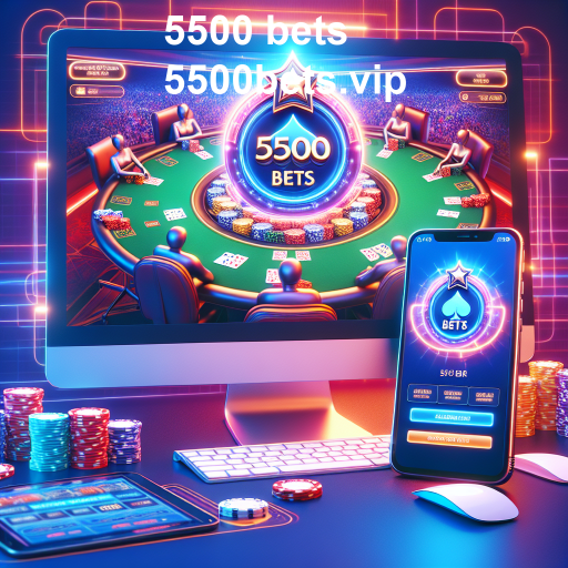 Descubra o Mundo do Poker Virtual no 5500 Bets